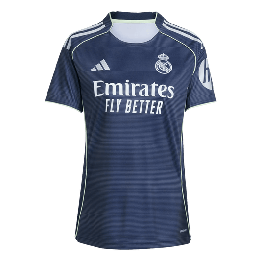 Camiseta Real Madrid 2025/26 Segunda Equipación Mujer - Versión Hincha