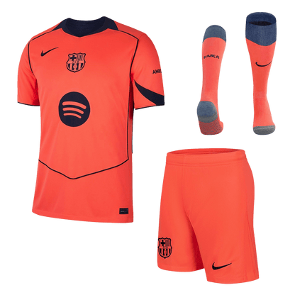 Conjunto Completo Barcelona 2025/26 Tercera Equipación