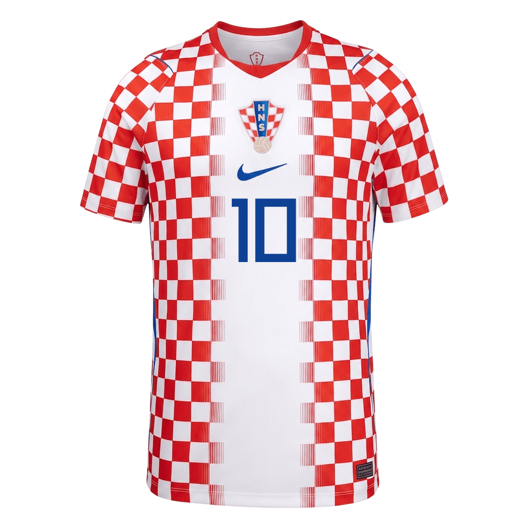 Camiseta MODRIĆ #10 Croatia 2026 Primera Equipación Copa del Mundo - Versión Hincha