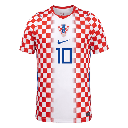 Camiseta MODRIĆ #10 Croatia 2026 Primera Equipación Copa del Mundo - Versión Hincha