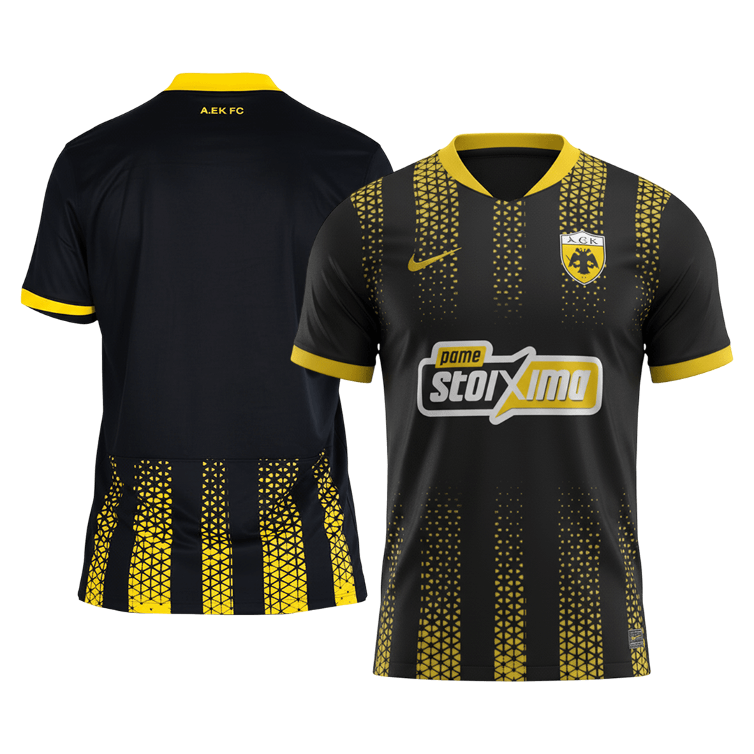 Camiseta AEK Athens 2025/26 Segunda Equipación - Versión Hincha