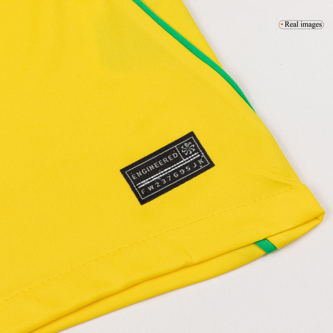Camiseta JOÃO PEDRO #22 Brazil 2026 Primera Equipación Copa del Mundo - Versión Hincha
