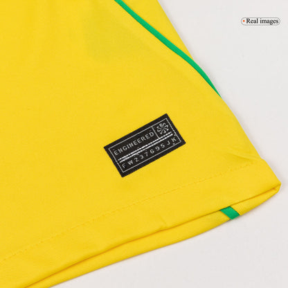 Camiseta JOÃO PEDRO #22 Brazil 2026 Primera Equipación Copa del Mundo - Versión Hincha