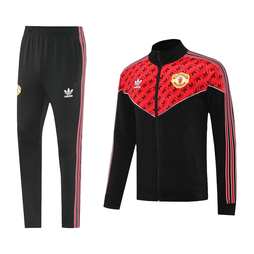 Conjunto de Chaqueta de Entrenamiento Manchester United 2025/26-Camisetas Pasion Shop