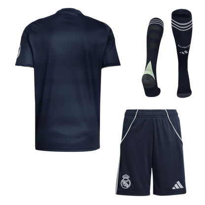 Conjunto Completo Real Madrid 2025/26 Segunda Equipación-Camisetas Pasion Shop