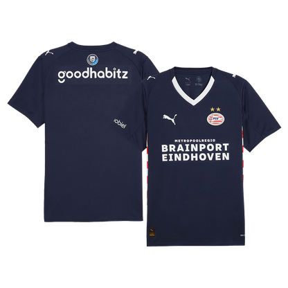 Camiseta PSV Eindhoven 2025/26 Segunda Equipación-Versión Hincha
