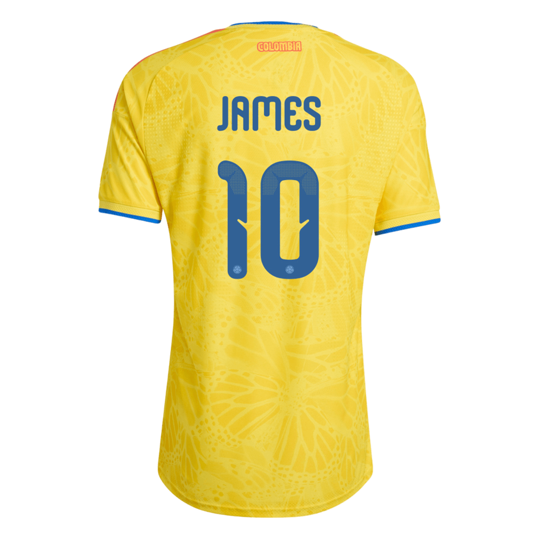 Camiseta Auténtica JAMES #10 Colombia 2026 Primera Equipación Copa del Mundo -Versión Jugador