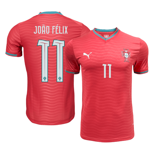 Camiseta Auténtica JOÃO FÉLIX #11 Portugal 2026 Primera Equipación Copa del Mundo -Versión Jugador