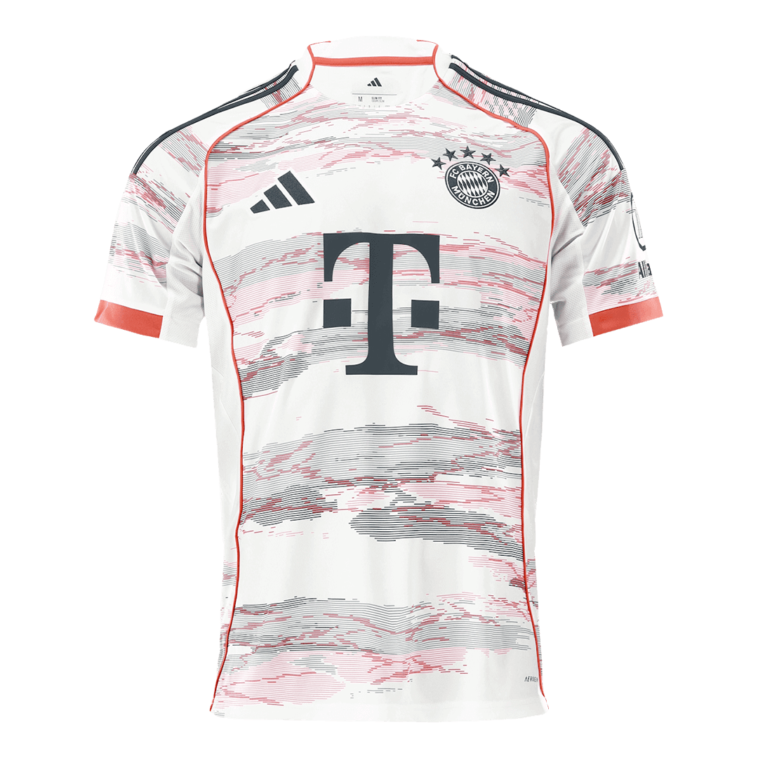 Camiseta N.JACKSON #11 Bayern Munich 2025/26 Segunda Equipación - Versión Hincha