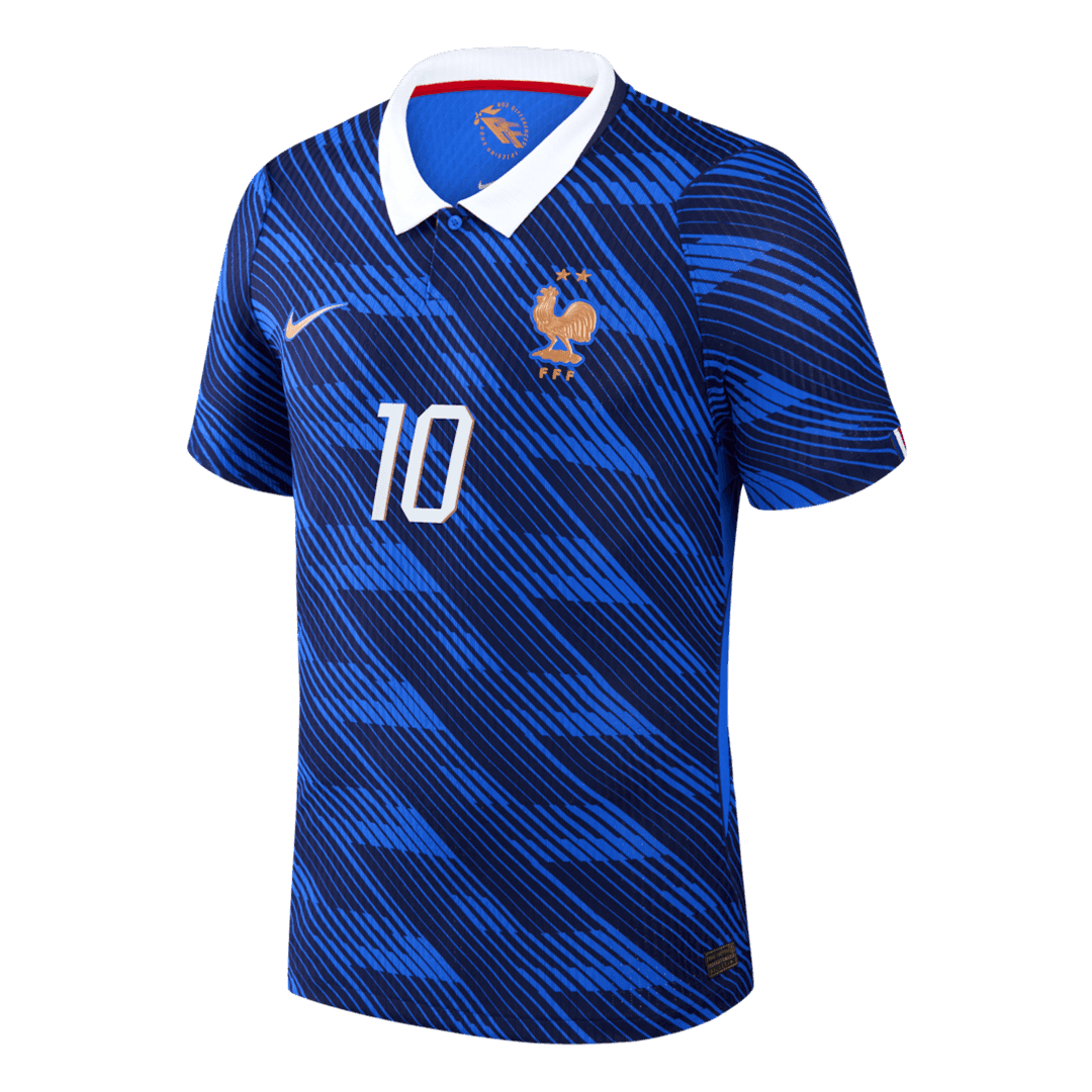 Camiseta Auténtica MBAPPE #10 France 2026 Primera Equipación Copa del Mundo -Versión Jugador