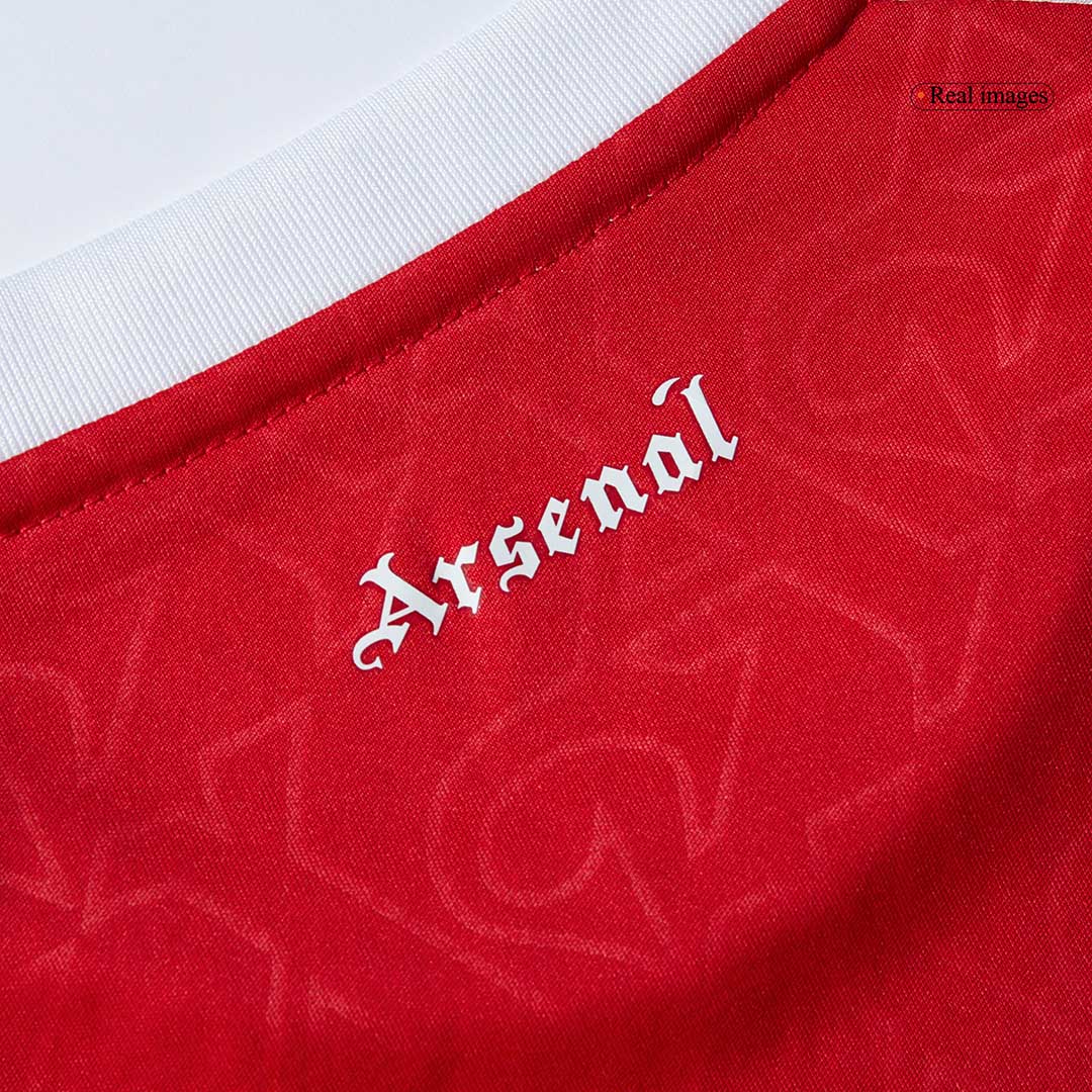 Conjunto Infantil Completo Arsenal 2025/26 Primera Equipación Kids-Camisetas Pasion Shop