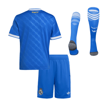 Conjunto Infantil Completo Real Madrid 2025/26 Tercera Equipación Kids