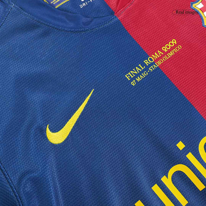 UCL Camiseta Retro 2008/09 Barcelona Primera Equipación
