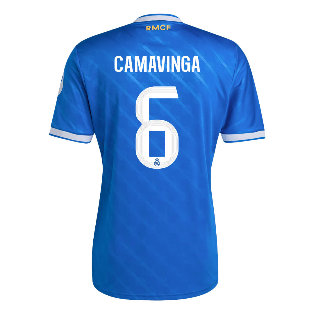 Camiseta CAMAVINGA #6 Real Madrid 2025/26 Tercera Equipación - Versión Hincha
