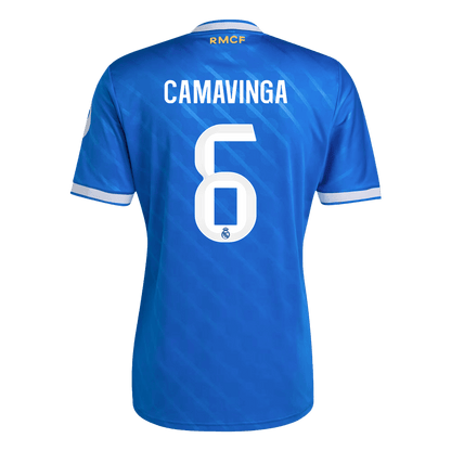 Camiseta CAMAVINGA #6 Real Madrid 2025/26 Tercera Equipación - Versión Hincha