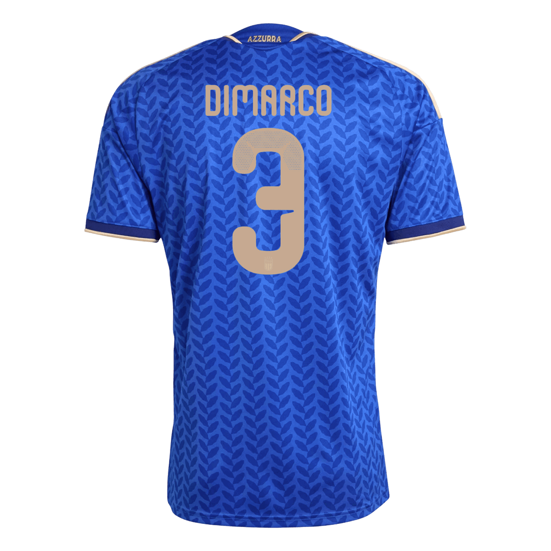 Camiseta DIMARCO #3 Italy 2026 Primera Equipación Copa del Mundo - Versión Hincha