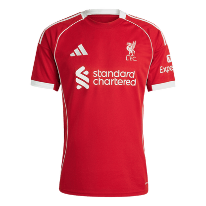 Camiseta SZOBOSZLAI #8 Liverpool 2025/26 Primera Equipación - Versión Hincha