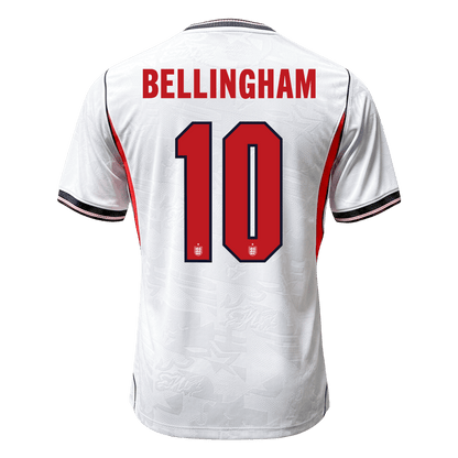 Camiseta Auténtica BELLINGHAM #10 England 2026 Primera Equipación Copa del Mundo -Versión Jugador