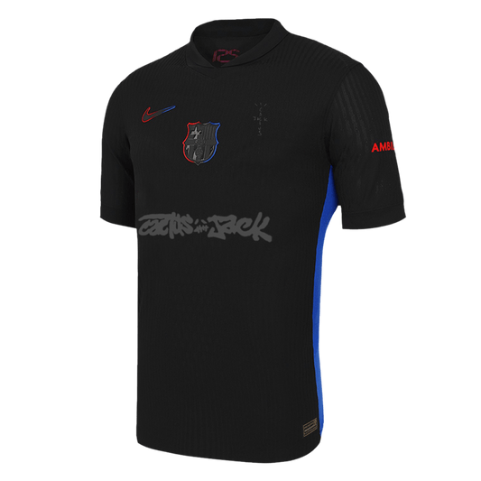 Camiseta Barcelona X Travis Scott 2024/25 Segunda Equipación Hombre - Versión Jugador