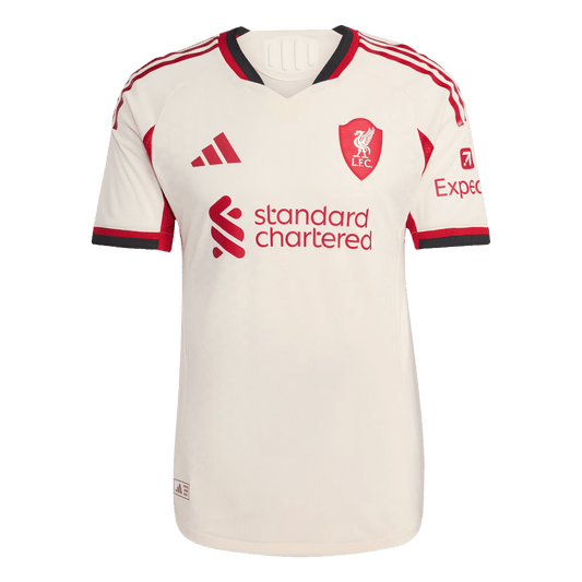 Camiseta Auténtica Liverpool 2025/26 Segunda Equipación-Versión Jugador