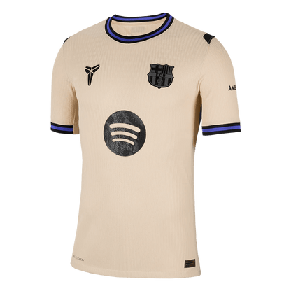 UCL Camiseta Auténtica LAMINE YAMAL #10 Barcelona 2025/26 Segunda Equipación-Versión Jugador