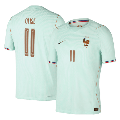 Camiseta Auténtica OLISE #11 France 2026 Segunda Equipación Copa del Mundo -Versión Jugador