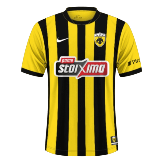 Camiseta AEK Athens 2025/26 Primera Equipación - Versión Hincha