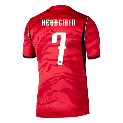 Camiseta HEUNGMIN #7 South Korea 2026 Primera Equipación Copa del Mundo - Versión Hincha