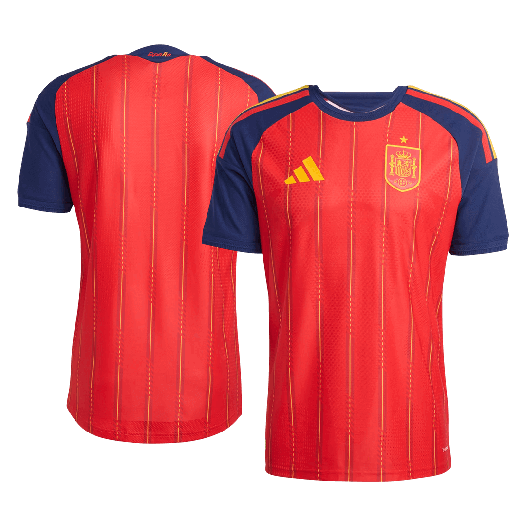 Camiseta Auténtica Spain 2026 Primera Equipación Copa del Mundo -Versión Jugador