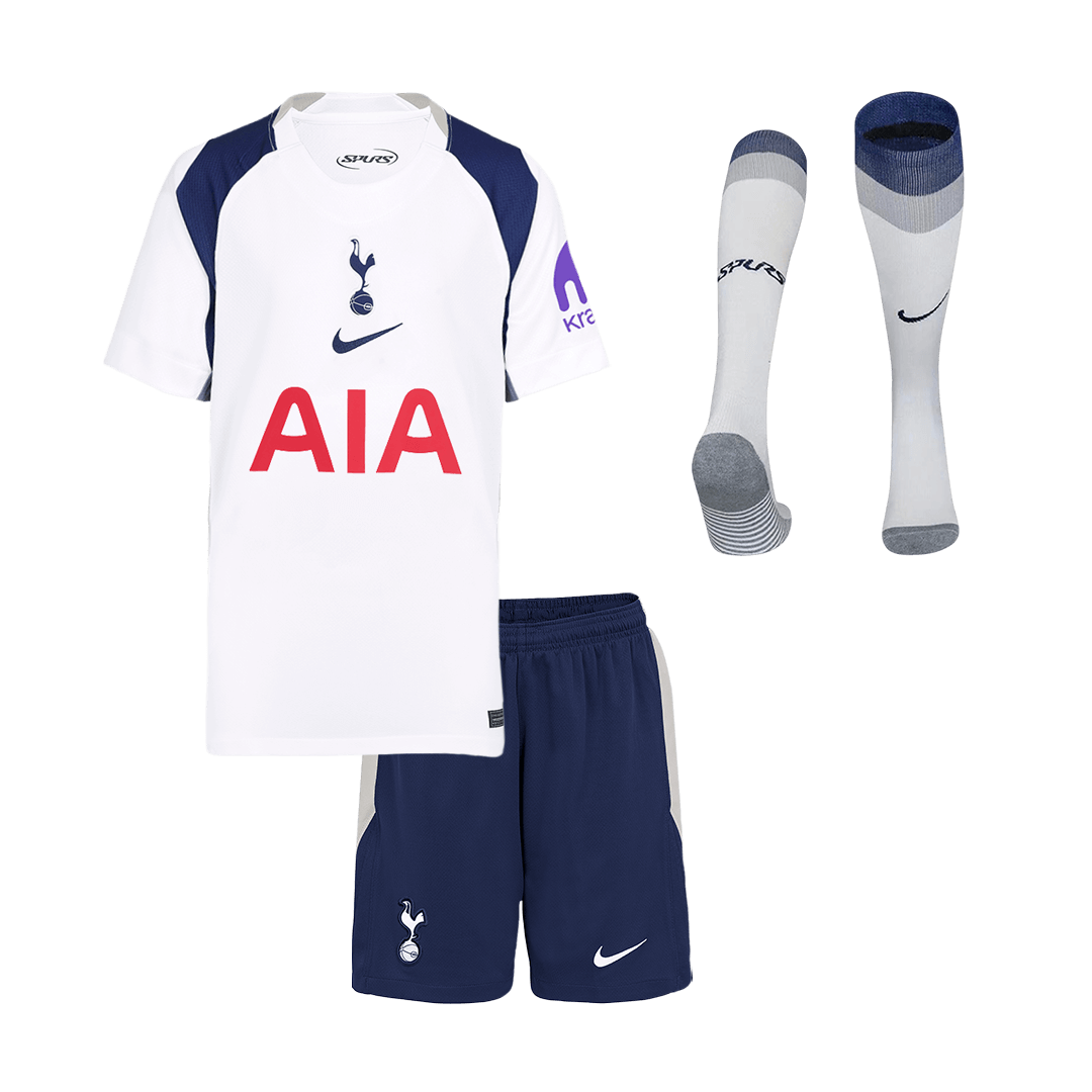 Conjunto Infantil Completo Tottenham Hotspur 2025/26 Primera Equipación Kids