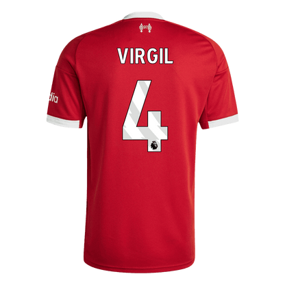 Camiseta VIRGIL #4 Liverpool 2025/26 Primera Equipación-Versión Hincha