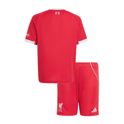 Miniconjunto Liverpool 2025/26 Primera Equipación Niño