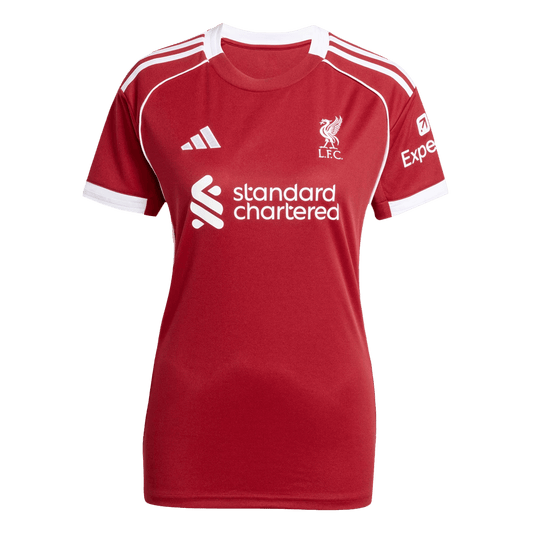 Camiseta Liverpool 2025/26 Primera Equipación Local Mujer - Versión Hincha