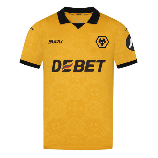 Camiseta Wolverhampton Wanderers 2025/26 Primera Equipación-Versión Hincha